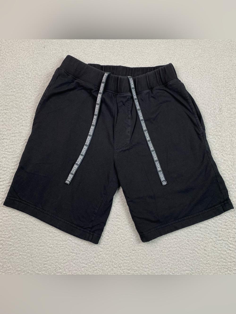 Dude Robe Shorts Men's Size S Black French Terry Soft Comfort Lounge Sleep Small
